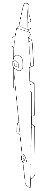 8V5821112 - Body: End Plate for Audi Image