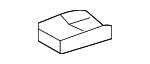 587980E020 - Body: Jack Carrier Cushion for Toyota Image image