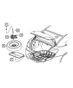 5076641AC - Wheels: Spare Tire Shield for Mopar Image