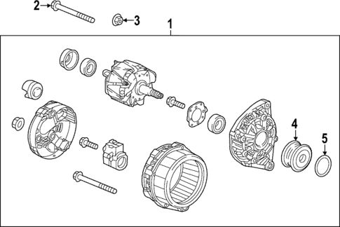 Alternator for 2024 Honda Civic #0