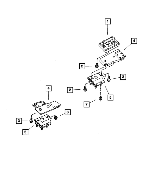 Engine Mounting for 2001 Jeep Cherokee #1