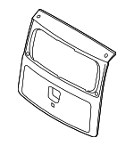 737002K020 - Body: Lift Gate for Kia Image