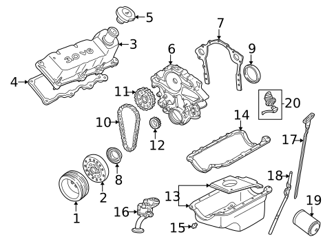 Hardware, Fasteners & Fittings for 2007 Ford Taurus #0