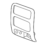 5JC87DX9AA - : Center Bezel for Jeep: Liberty Image