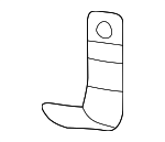 55037453AC - Body: Bracket for Jeep: Liberty Image