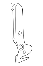 56052063AD - Body: Side Brace for Dodge: Nitro | Jeep: Liberty Image