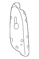 5GK19ZJ8AD - Body: End Cover for Jeep: Liberty Image