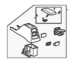 5890135120E0 - : Console Assembly for Toyota Image