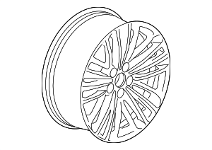 84632425 - : Part# 84632425 Wheel for Cadillac: CT6 Image