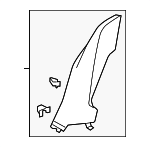 5GM86776682V - Body: Wheelhouse Trim for Volkswagen: Golf, GTI Image