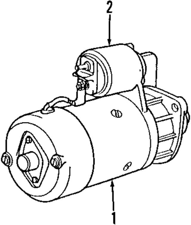 12412354709 - Electrical: Starter for BMW Image
