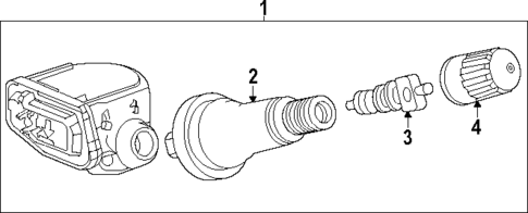 Tire Pressure Monitor Components for 2025 Buick Encore GX #0