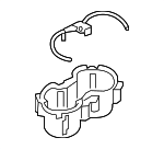 8W0862533E6PS - Body: Cup Holder for Audi: A4, A4 allroad, A4 Quattro, A5 Quattro, A5 Sportback, RS5, RS5 Sportback, S4, S5, S5 Sportback Image