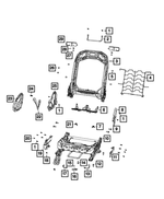 5143451AA - Interior Trim: Seat Screw for Mopar Image