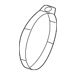 17314R40A11 - : Air Flow Tube Clamp for Acura: Integra Image