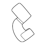 17217P2J300 - Engine: Air Cleaner Body Clip for Acura Image