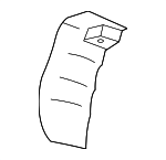 8D9885805BGKEJ - Body: Seat Back Cover for Audi: A4 Quattro, S4 Image