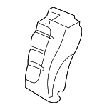 8D9885775E - Body: Pad for Audi: A4 Quattro, S4 Image