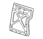 8D9885503C38N - Body: Seat Back Frame for Audi: A4 Quattro, S4 Image