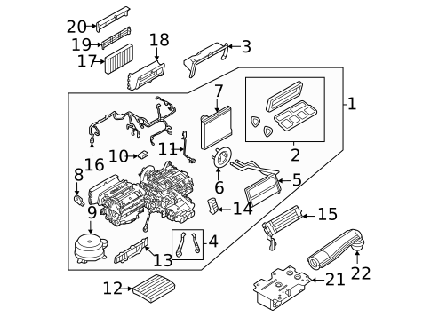 HVAC Case for 2022 Land Rover Range Rover #1