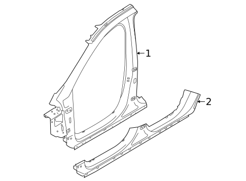 Aperture Panel for 2025 Volvo EX90 #0