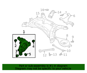 43019-AL50A - High-Quality Suspension Knuckle for 2003-2009 Nissan 350Z