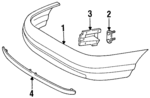 F5RZ17B931A - Body: Guide Bracket for Ford Image