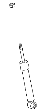 485308Z241 - : 2023-2024 Toyota Prius Prime - Shock for Toyota: Prius, Prius Prime Image