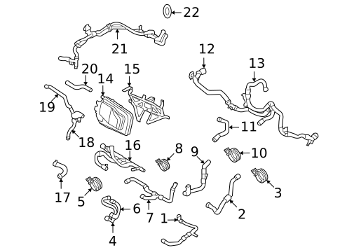 Coolant Lines for 2024 Porsche Taycan #0