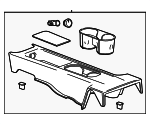 22790295 - Body: Rear Console for GM Image