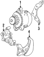 53006869 - Electrical: Alternator Bracket for Mopar Image