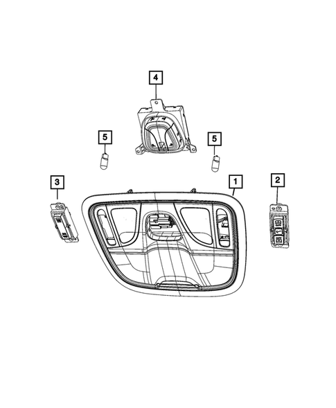 Lamps, Interior and Exterior for 2022 Jeep Cherokee #3