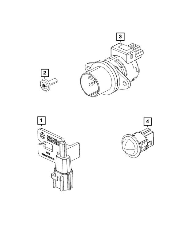 6509232AA - Electrical: Screw for Mopar Image image
