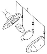84301AA080 - : License Lamp for Subaru Image