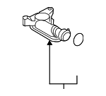 31321050 - Engine: Inlet Tube for Volvo Image