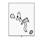 32208990 - Engine: Drain Tube for Volvo Image