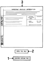 53008747 - Body: Emission Label for Dodge: Ram 1500, Ram 2500, Ram 3500 Image