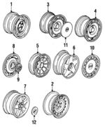 1325911 - : Hub Cap for Volvo Image