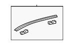 755550T023 - : Roof Molding, with Sunroof for Toyota: Venza Image