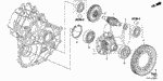 23221RBL000 - Transmission - Automatic: SHAFT, FINAL DRIVE for Honda Image