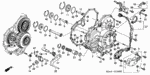 21240RAY010 - Transmission - Automatic: COVER, L. SIDE for Honda Image