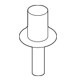 N90895102 - Body: Fan Rivet for Audi Image