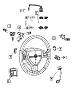 5183950AF - Electrical: Multifunction Switch for Mopar Image