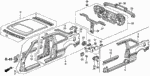 90147634003 - Body/Air Conditioning: BOLT, FENDER (6X18) for Acura Image image