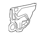 82861JA000 - Body: Water Deflector for Nissan Image