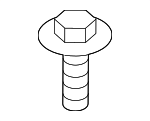 90109A0061 - Body: Inner Grille Bolt for Toyota Image