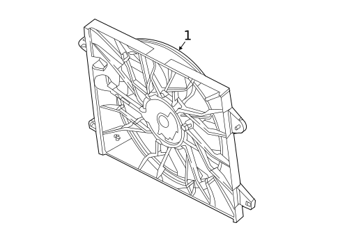 Cooling Fan for 2021 Dodge Charger #0