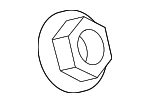 999400601 - Body: Motor Nut for Mazda: 3, 5, 6, CX-5, CX-50, CX-7, CX-9, Miata, MPV, MX-30 EV, MX-5 Miata, Protege5, RX-7 Image