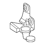 2978314000 - HVAC: Evaporator Bracket for Mercedes-Benz Image