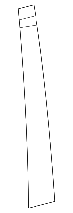 7571830010 - Body: Molding Panel for Lexus: GS F, GS Turbo, GS200t, GS300, GS350, GS450h Image